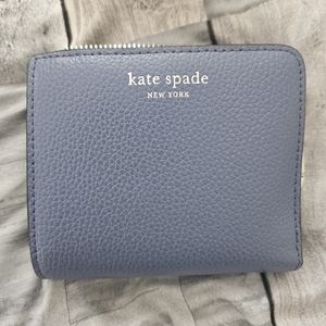 Kate Spade Blueberry leather small wallet